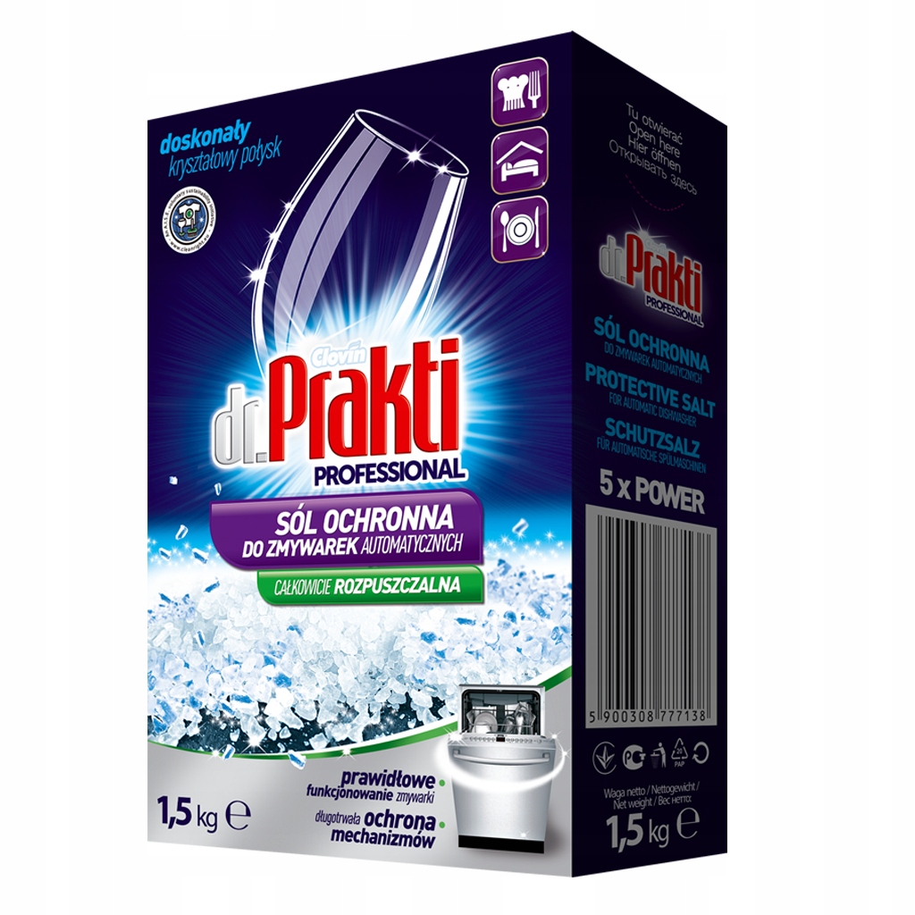 

Dr. Prakti Sól Ochronna Do Zmywarek 1,5 Kg