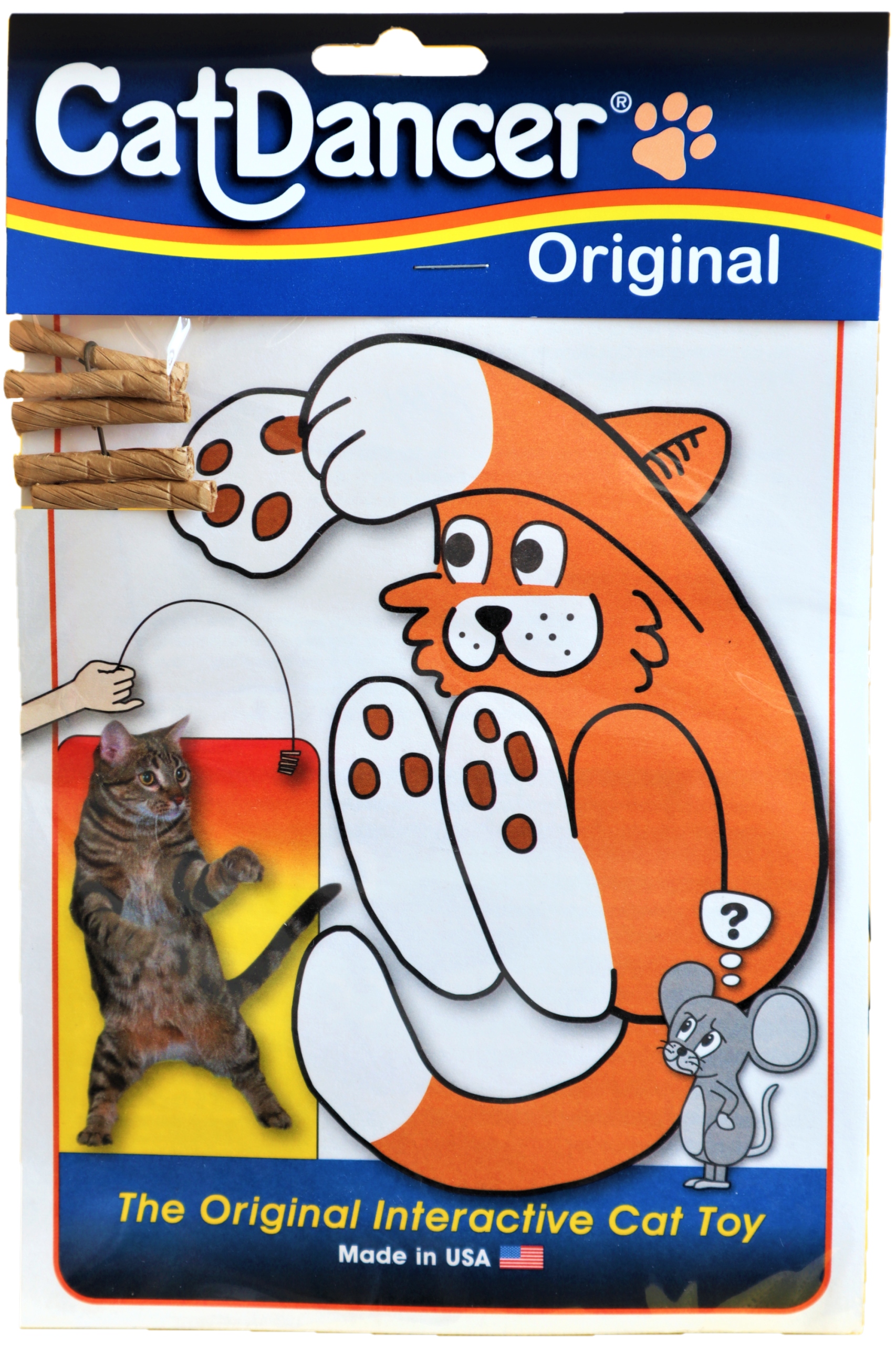 

Cat Dancer Oryginalna wędka zabawka dla kota z Usa