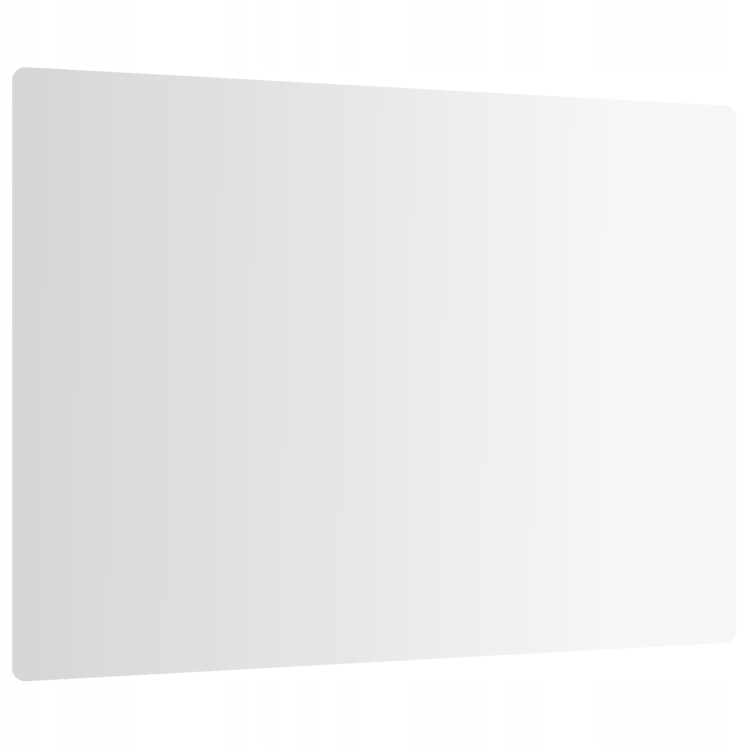 

Szklana deska do krojenia Biała Superwhite 60x52cm