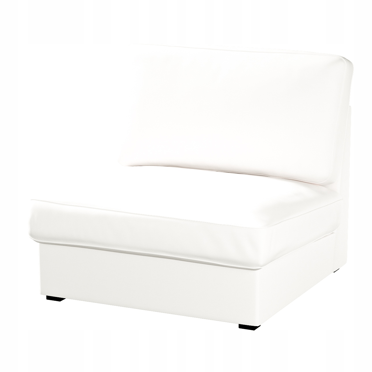 Dekoria Poťah na kreslo Kivik nerozkladací Ikea biely