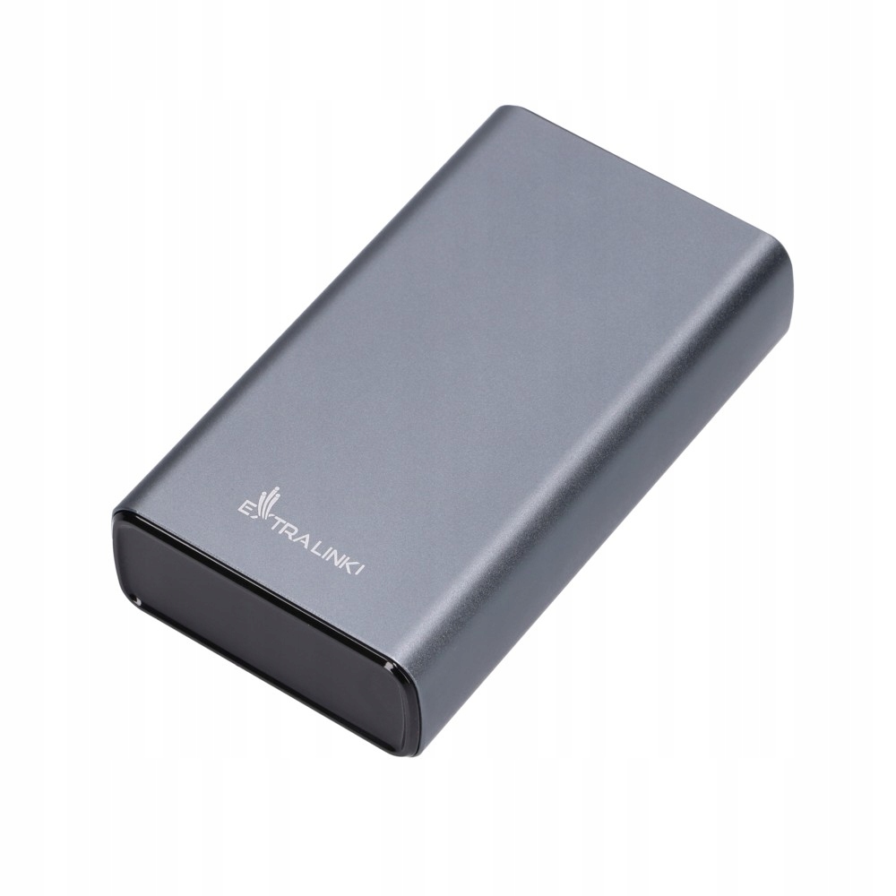 Extralink EPB-126 20000mAh strieborný Powerbank Powerbanka, 45W Pd, Usb-c
