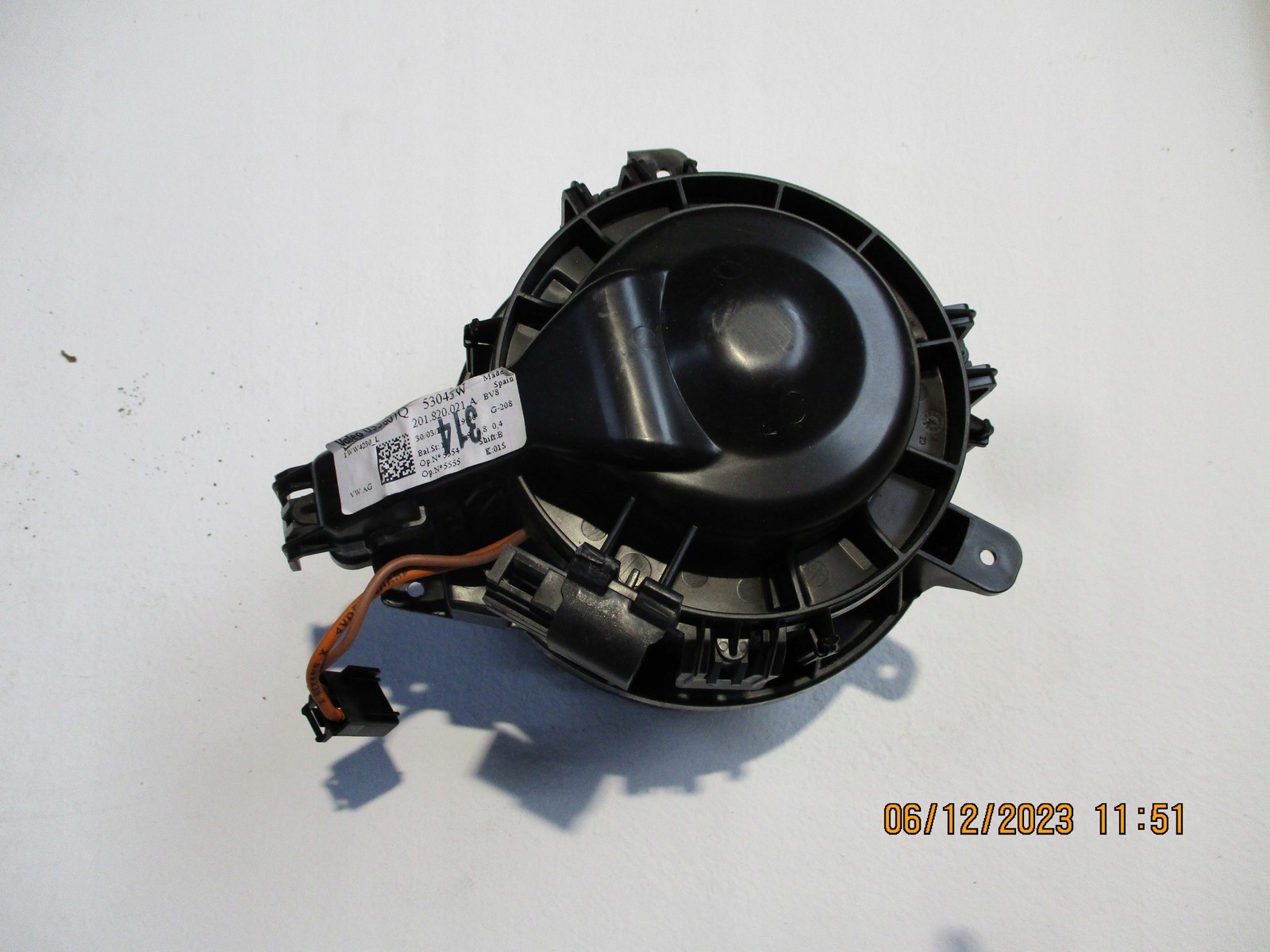 Ventilateur Bloc de chauffage complet VW GOLF 5 6 201820021A