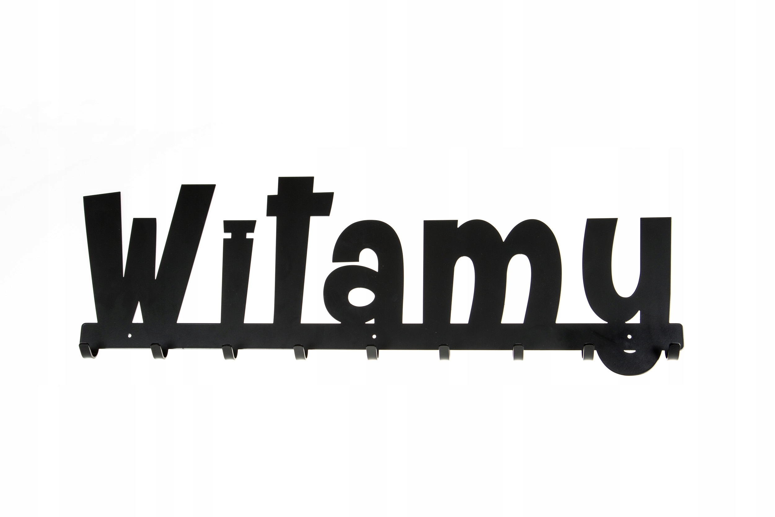 

Wieszak ścienny na ubrania kurtki Witamy