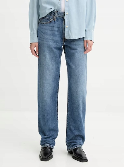 Jednoduché Levi's 94` Baggy W28 L31 28x31 Straight M 38