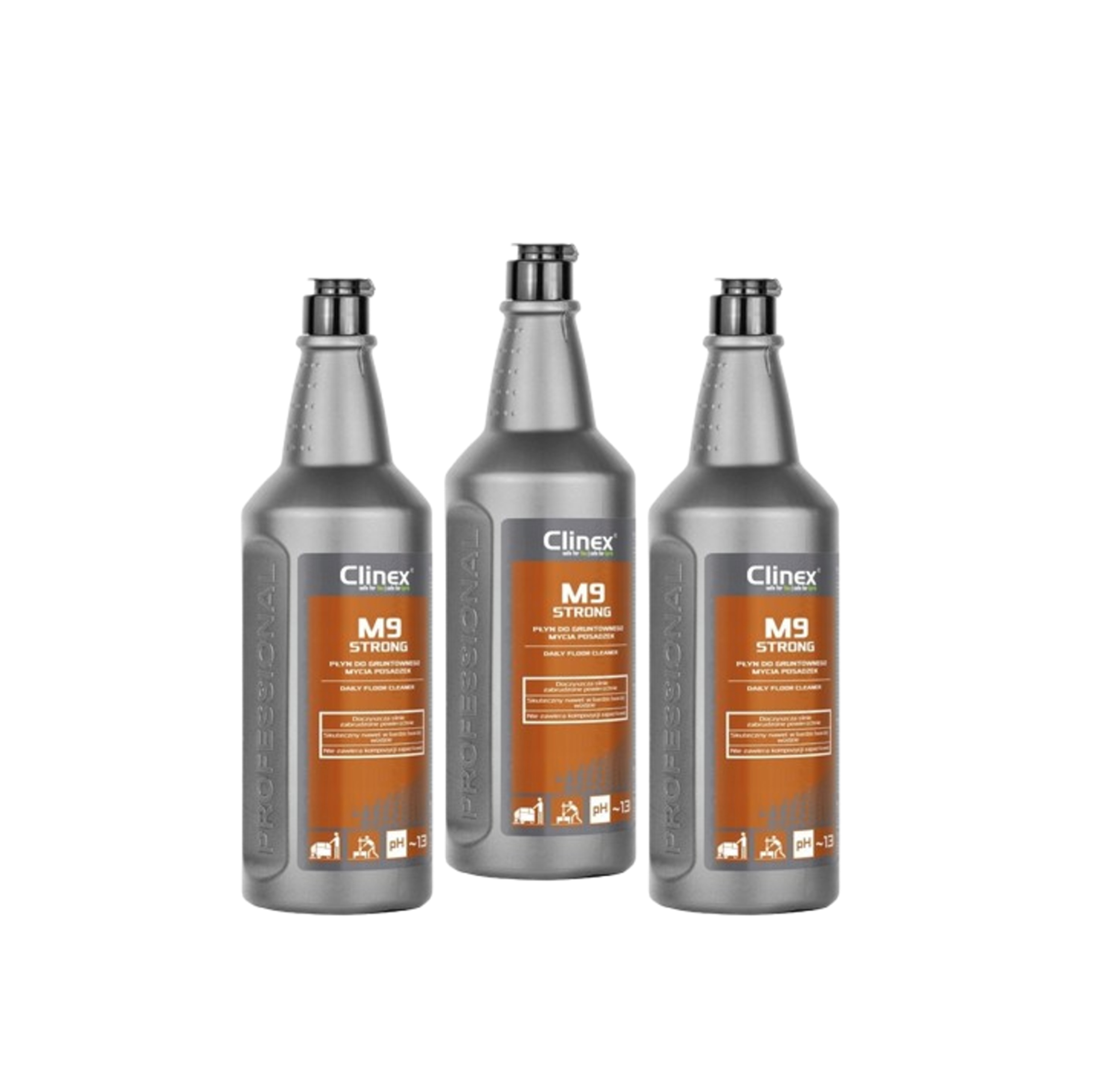 Levně Tekutý přípravek na důkladné mytí podlah Clinex M9 1 litrů 3 kusy