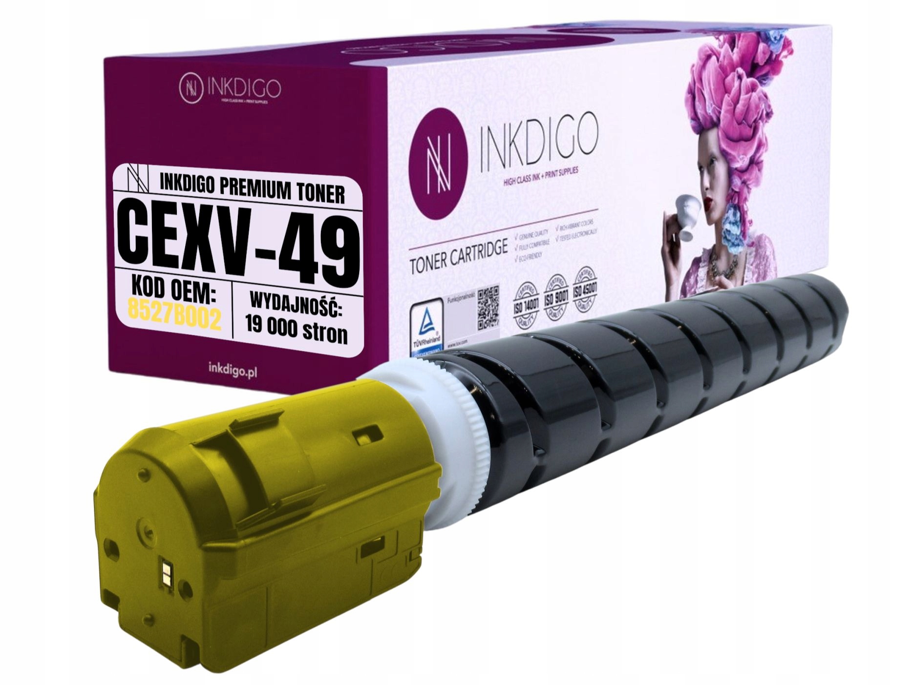 Toner pro Canon Imagerunner Advance C 3320 3325 3330 3500, náhrada CEXV49