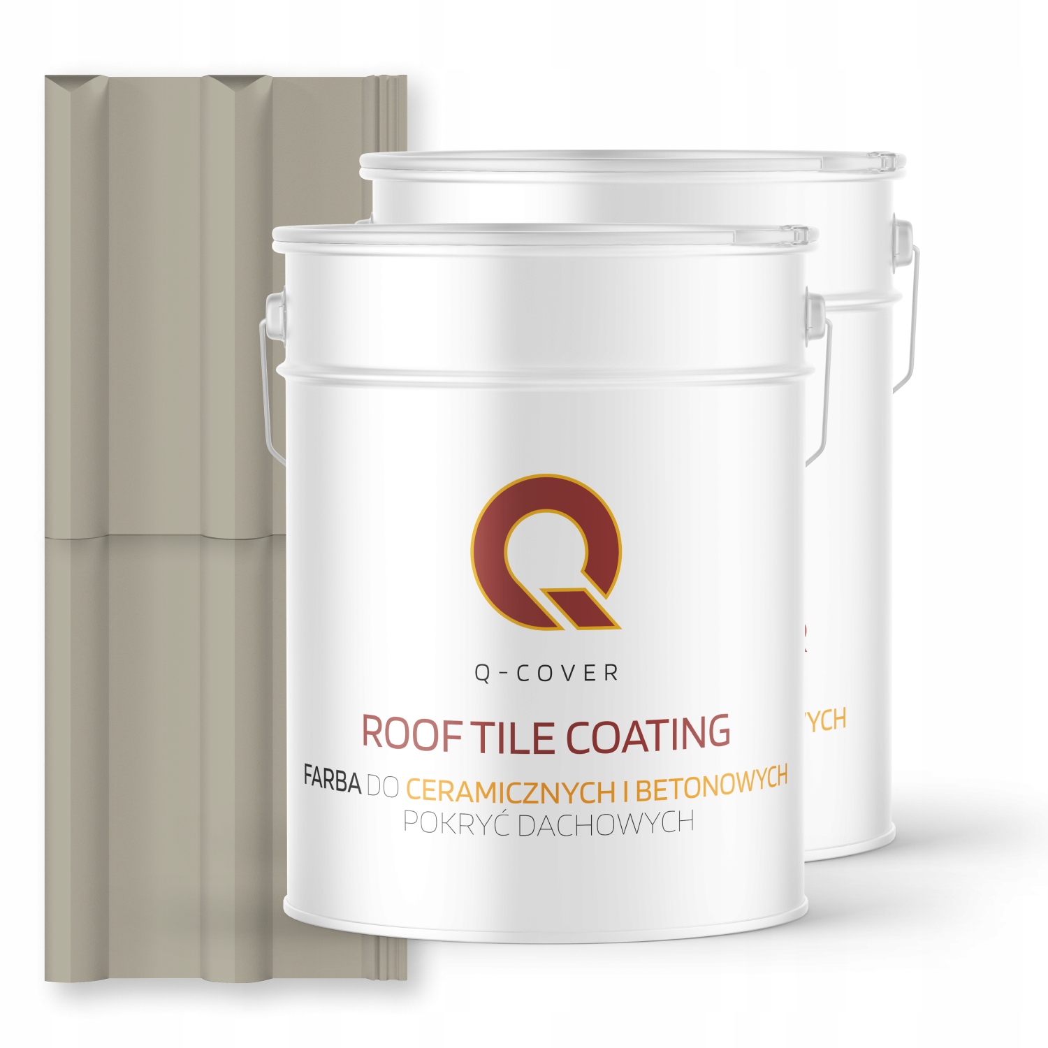 Farba Na Keramické Strechy Podložka Šedá Béžová Ral 7032 74 m2 Satén