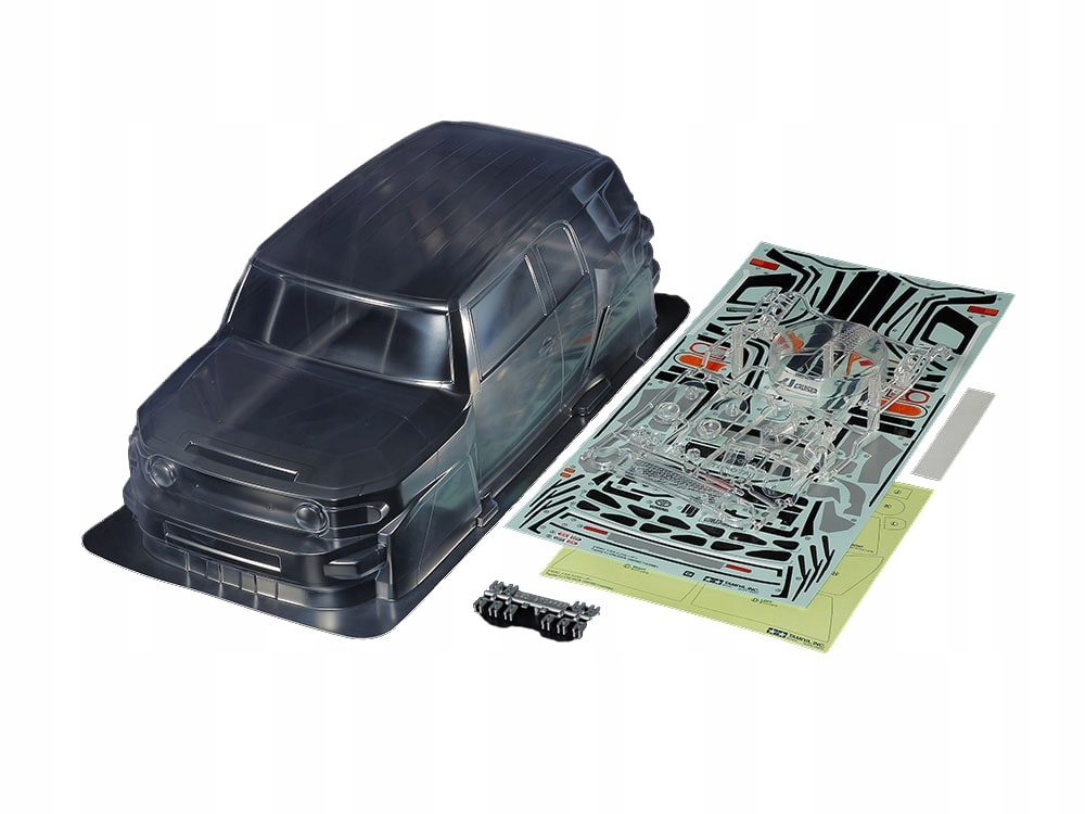 Karoserie 1:10 Toyota Fj Cruiser CC-01 sada Tamiya 51560