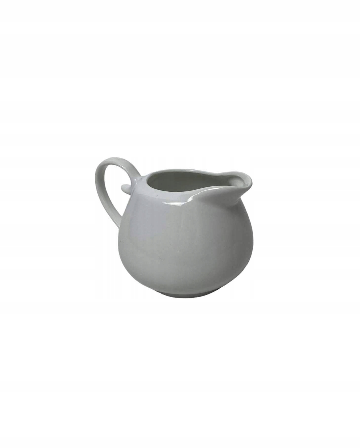 SOSJERKA MLECZNIK DZBANUSZEK CERAMICZNY BIAŁY