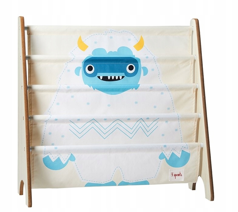 3 Sprouts - Stojak na książki Yeti Blue