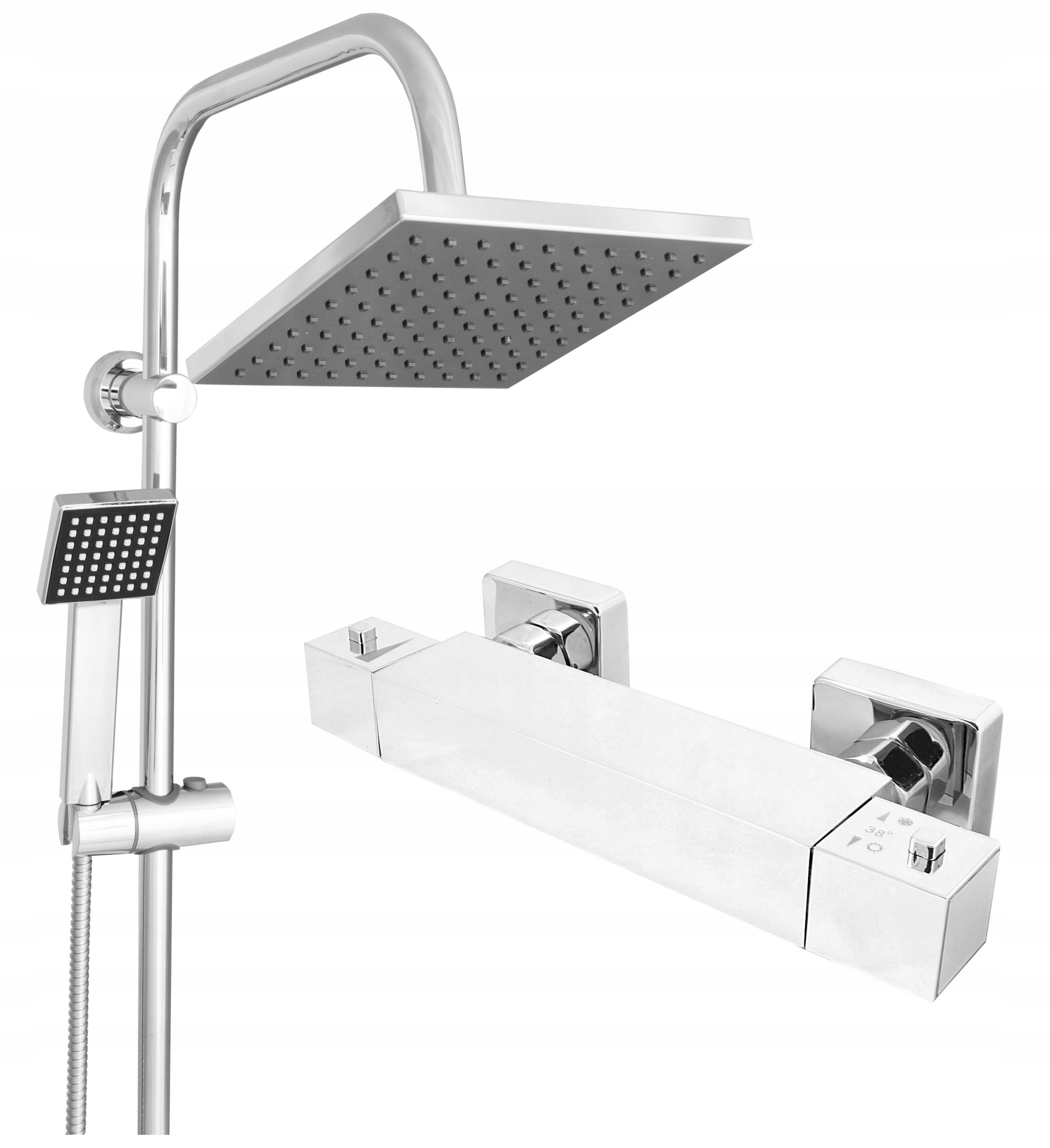 

ZN9 Deszczownica Bateria Termostatyczna Zestaw