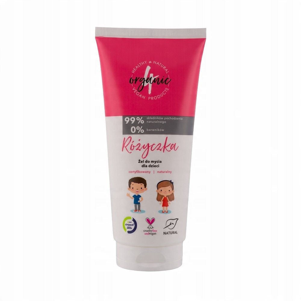 

4ORGANIC Różyczka żel do mycia dla dzieci 200ml