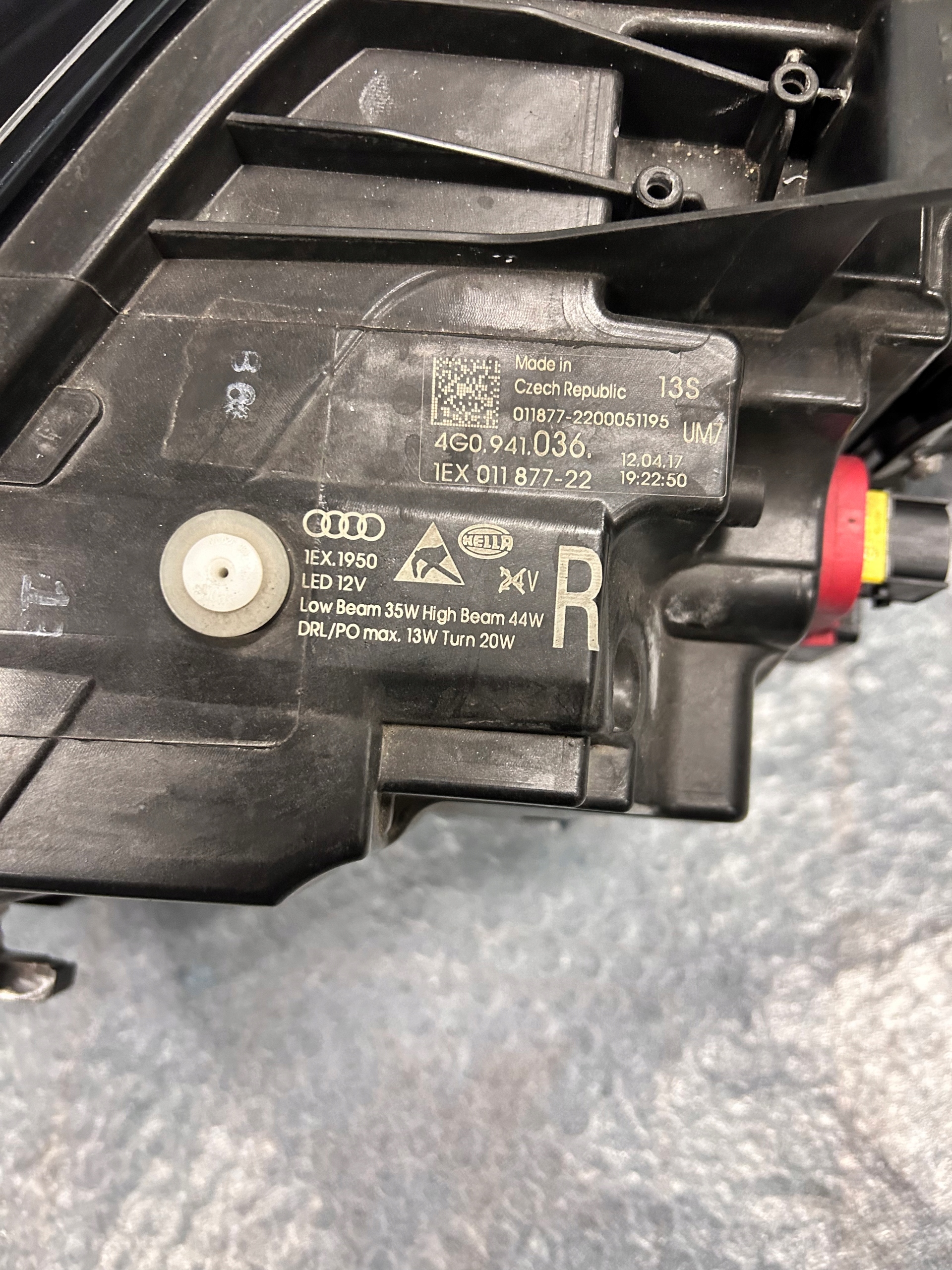 Frontscheinwerfer Audi A6 4G0941036AU Matrix LED Rechts Scheinwerfer Headlight - Thumbnail 2