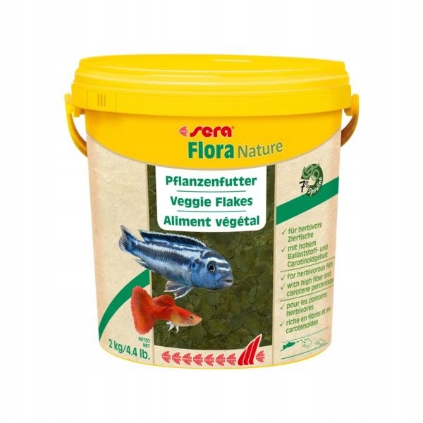 Levně Sera Flora natura 10 litrů 2 kg