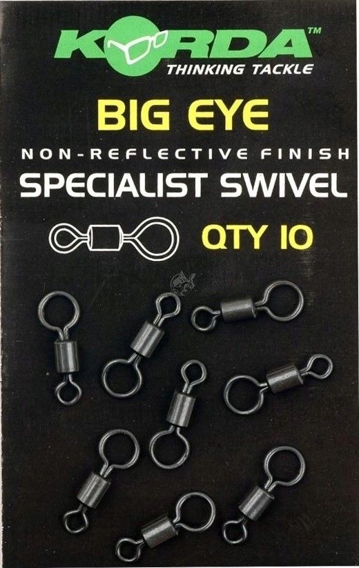 Krętlik Korda Z Dużym Oczkiem Big Eye Swivels
