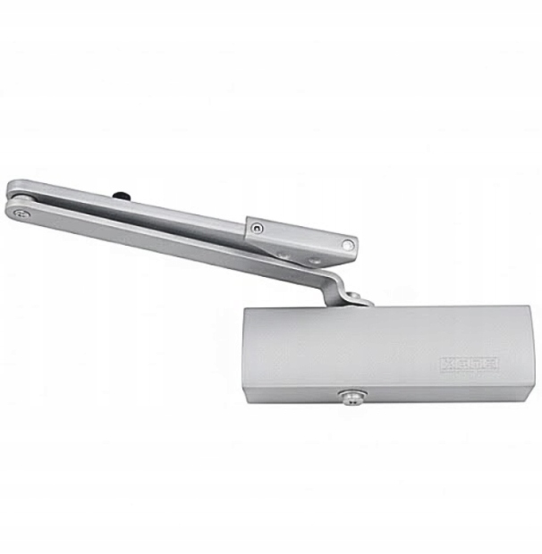 Samozavírač Geze Ts 1500 S ramenem Stříbrný pro dveře Dveřní zavírač