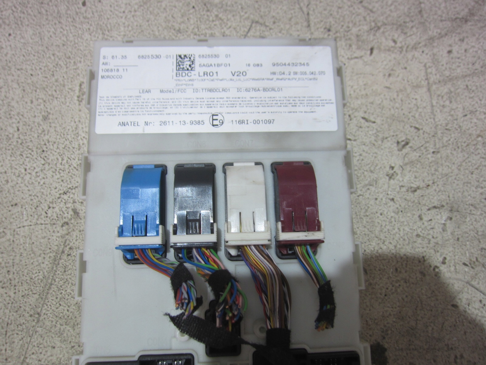 BMW X1 F48 MINI control unit module BDC 61355B5D695 5A5E689 8736963 6825530