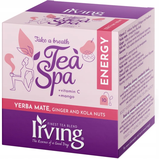 Levně Irving Tea Spa Energy Čaj 10 sáčků ex.