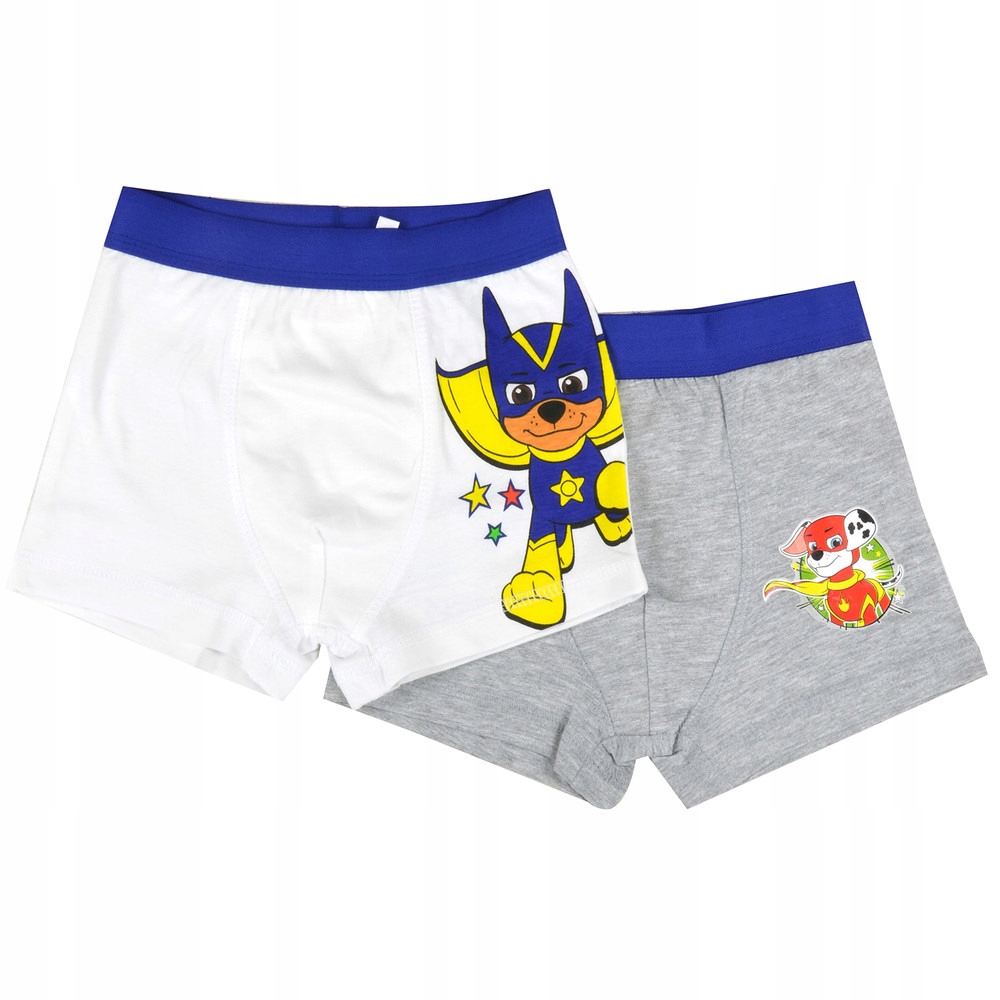 BOKSERKI MAJTKI PSI PATROL licencja*122/128 -2 pak