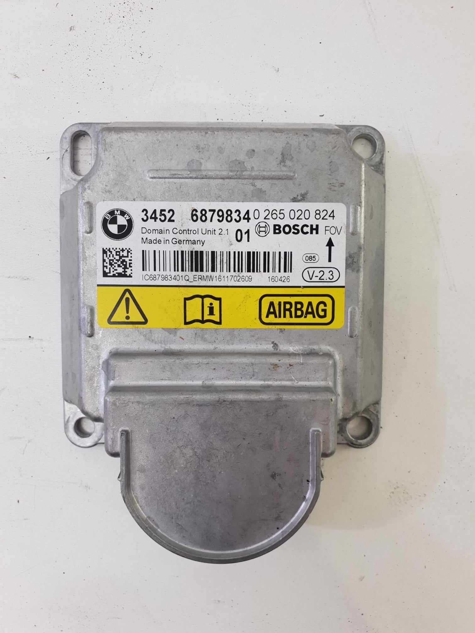 BMW F20 F30 MODUŁ STEROWNIK AIRBAG 6879834