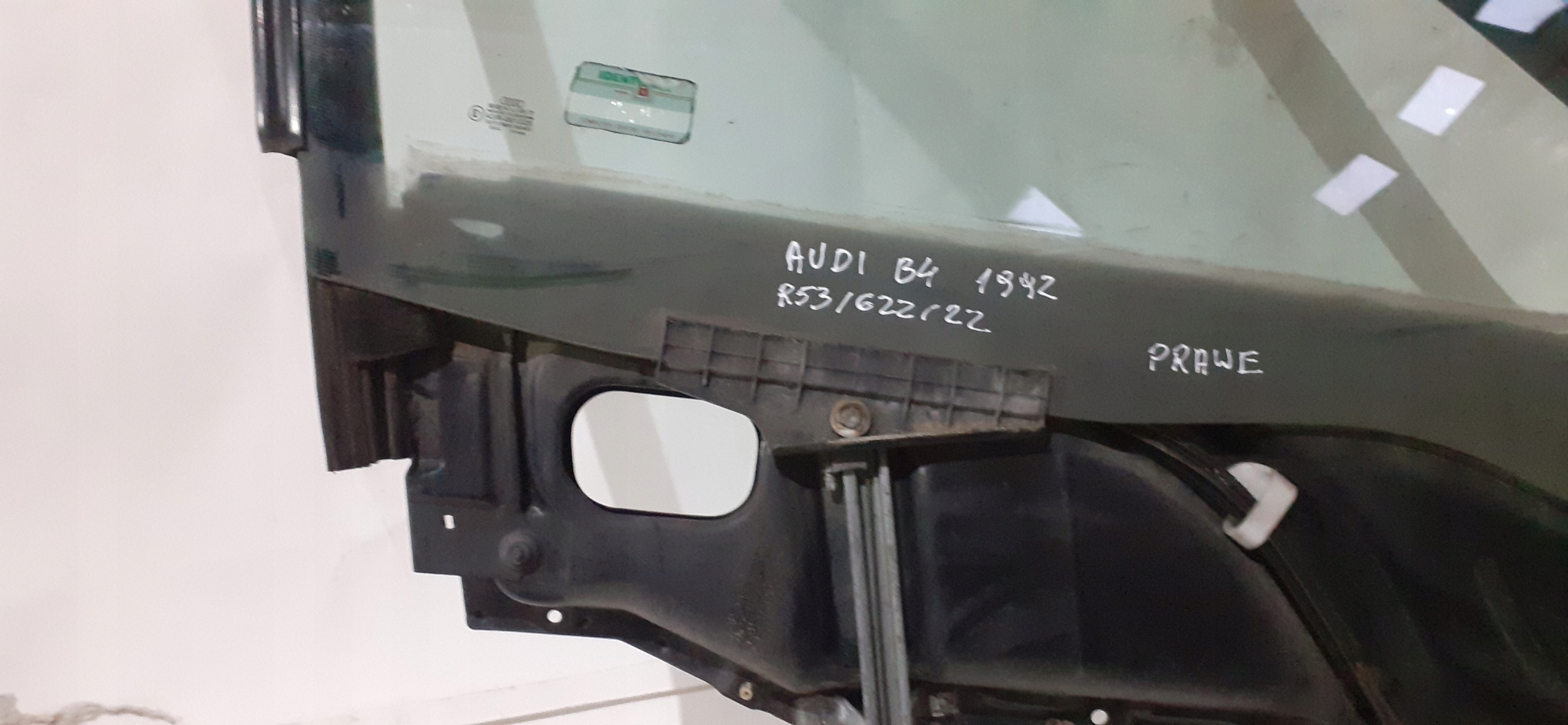 window regulator front right AUDI 80 B4 frame