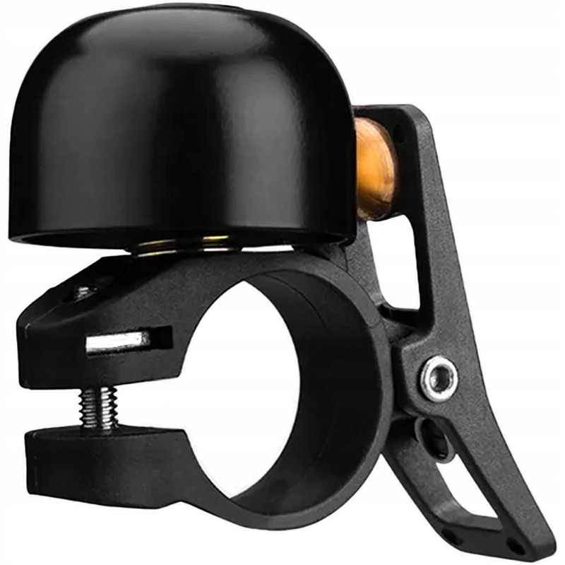 MOCNY GŁOŚNY DZWONEK ROWEROWY MECHANICZNY METALOWY 75dB DO ROWERU NA ROWER