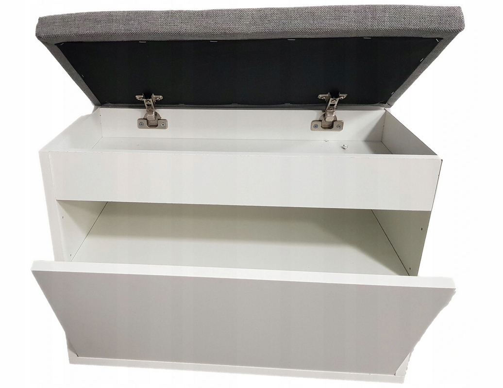 Pufa Úložný priestor na drobnosti Botník s úložným priestorom Čalúnený 60 cm