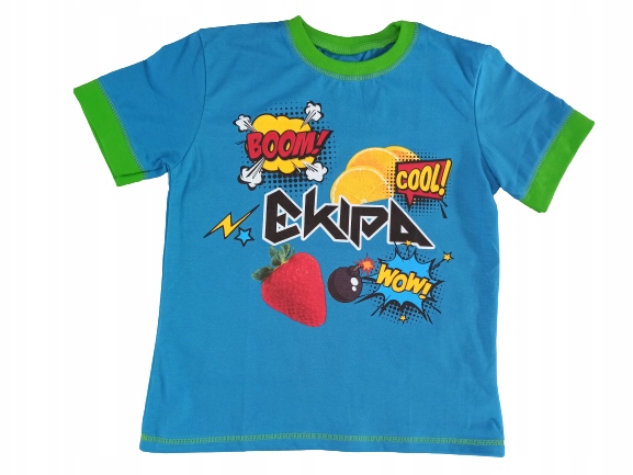 

Bluzka Krótki Rękaw T-shirt Koszulka 152 Ekipa