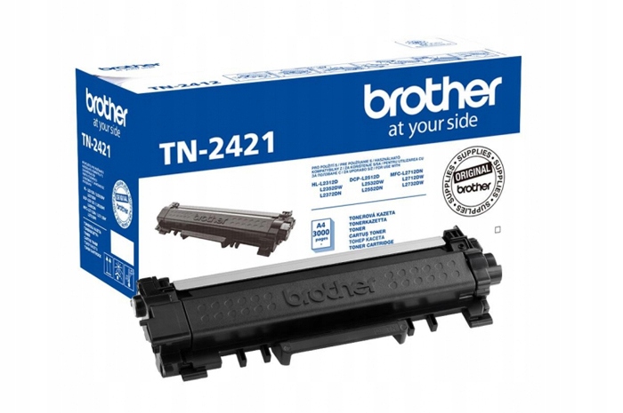 Originálny čierny toner Brother TN2421 TN-2421