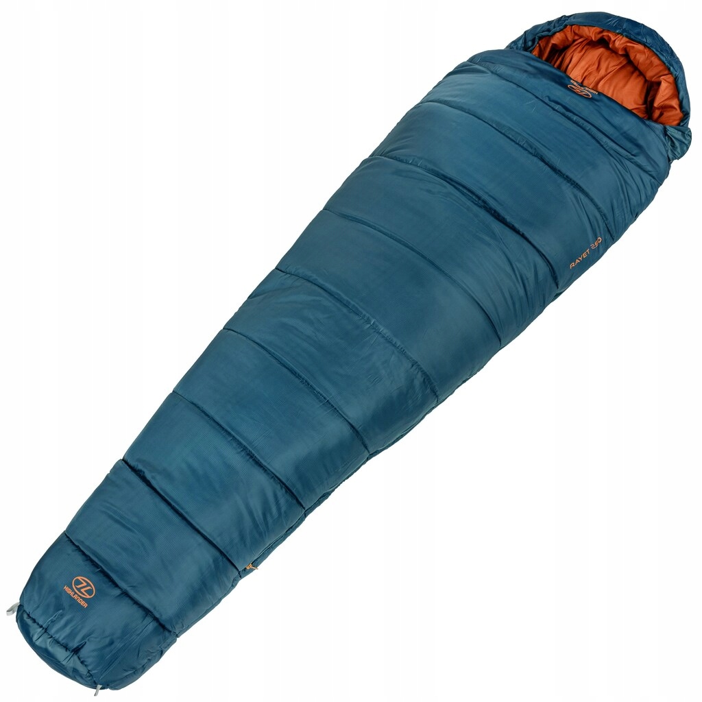 Turistický spací pytel mumie Highlander Outdoor Rayet 250 Deep Blue