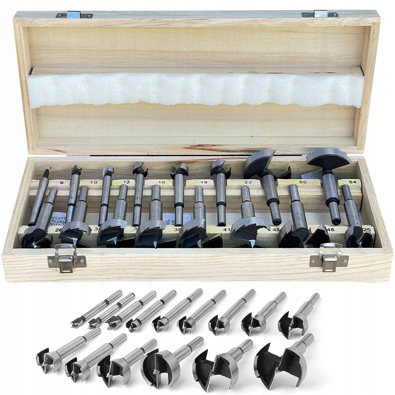 ФРЕЗЫ ДЛЯ СВЕРЛЕНИЯ ДРЕВЕСИНЫ 6-54 ММ