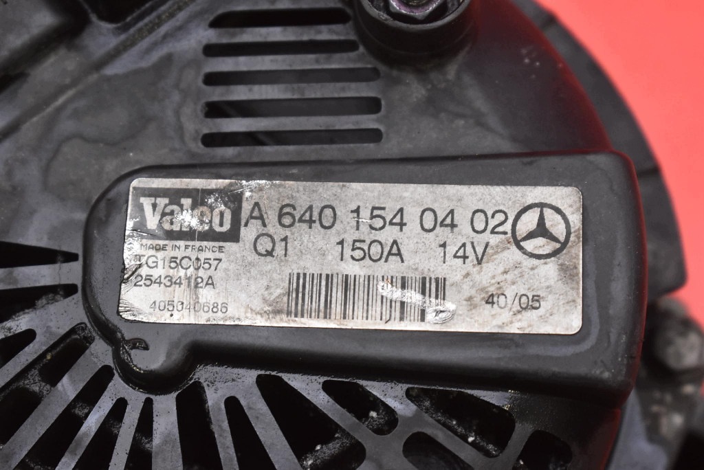 alternator A6401540402 MERCEDES A-class W169 2.0 CDI 82 KM 04-08