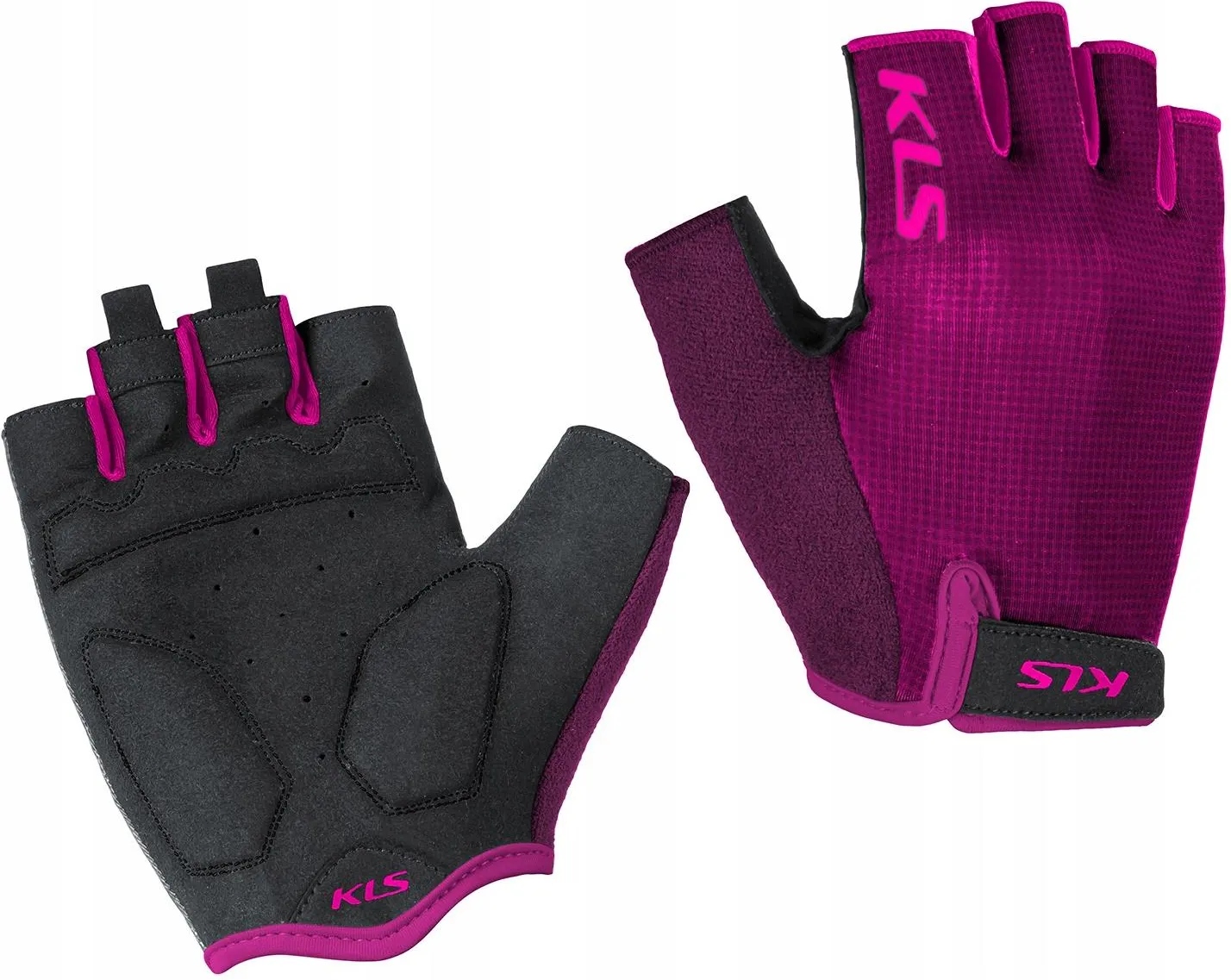 Rękawiczki rowerowe na rower Kellys Factor 021 Purple Fiolet L