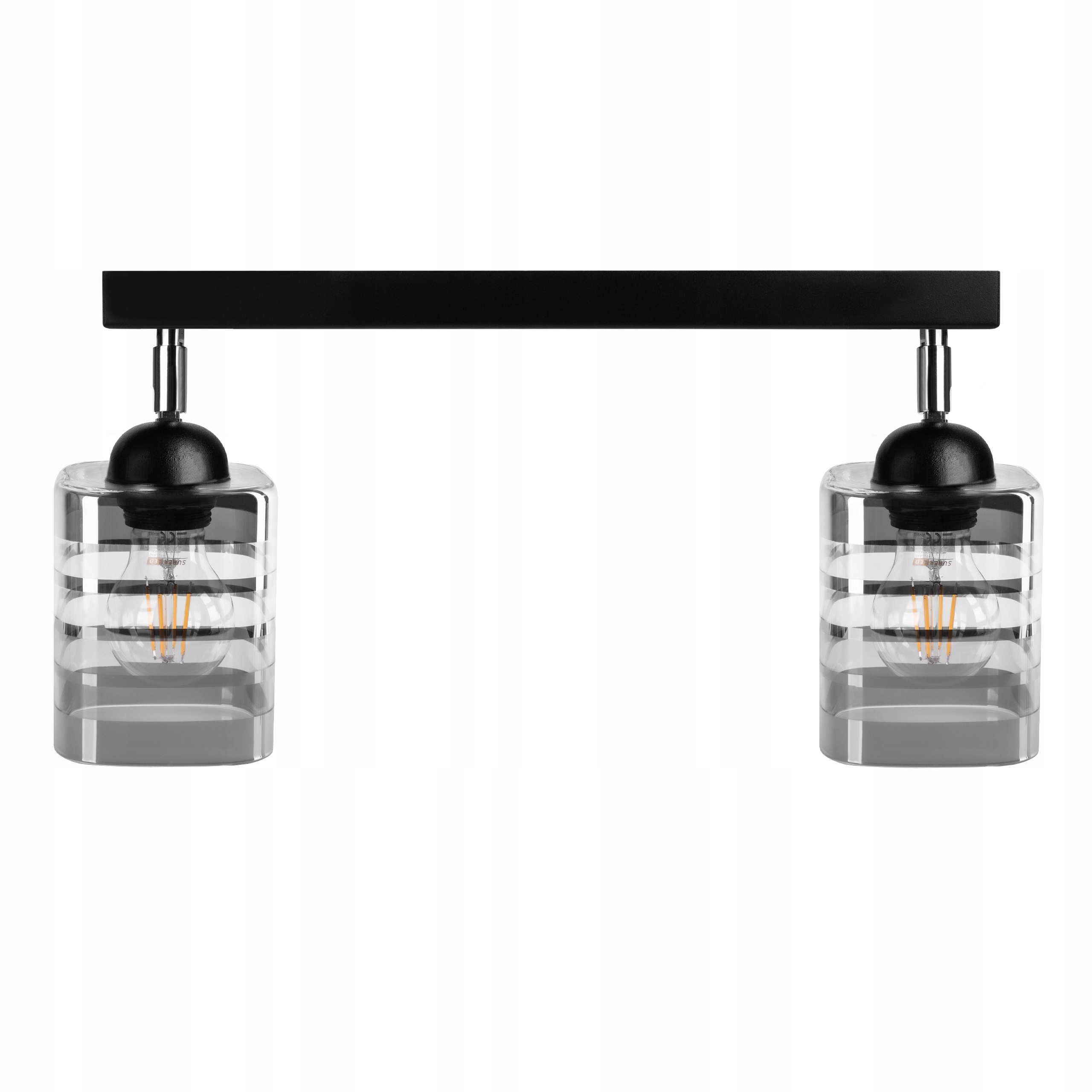 

Lampa sufitowa Plafon ruch Żyrandol Klosz Szklany