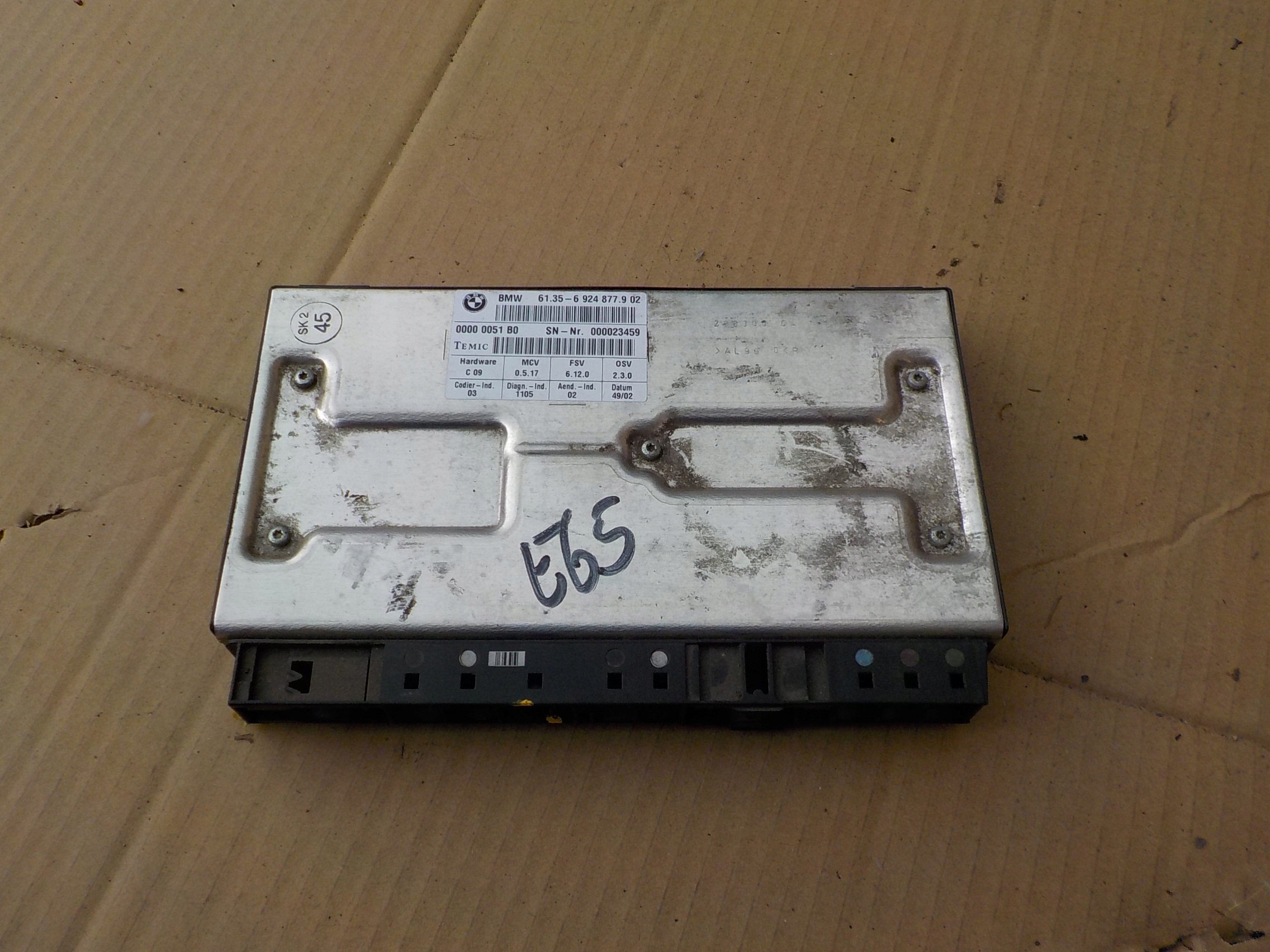 modul SITZ bmw e65 6924877