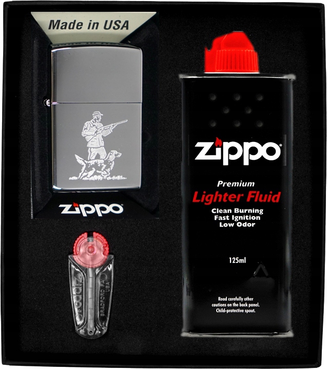 Sada Zippo Zapalovač Hunter Dárkový No1