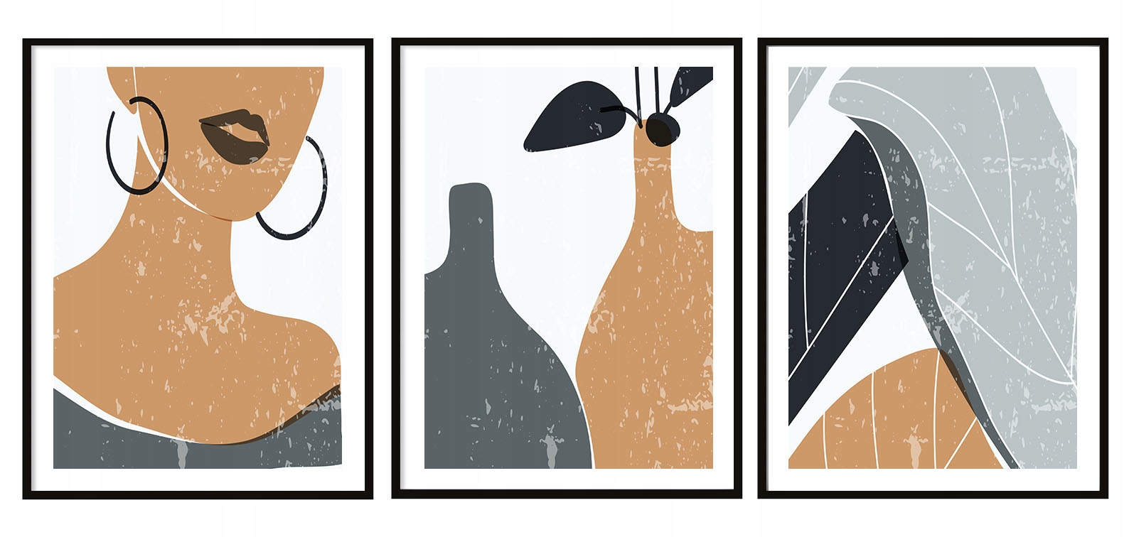 

Obraz Plakat W Ramie Tryptyk Boho P2061 33x43cm