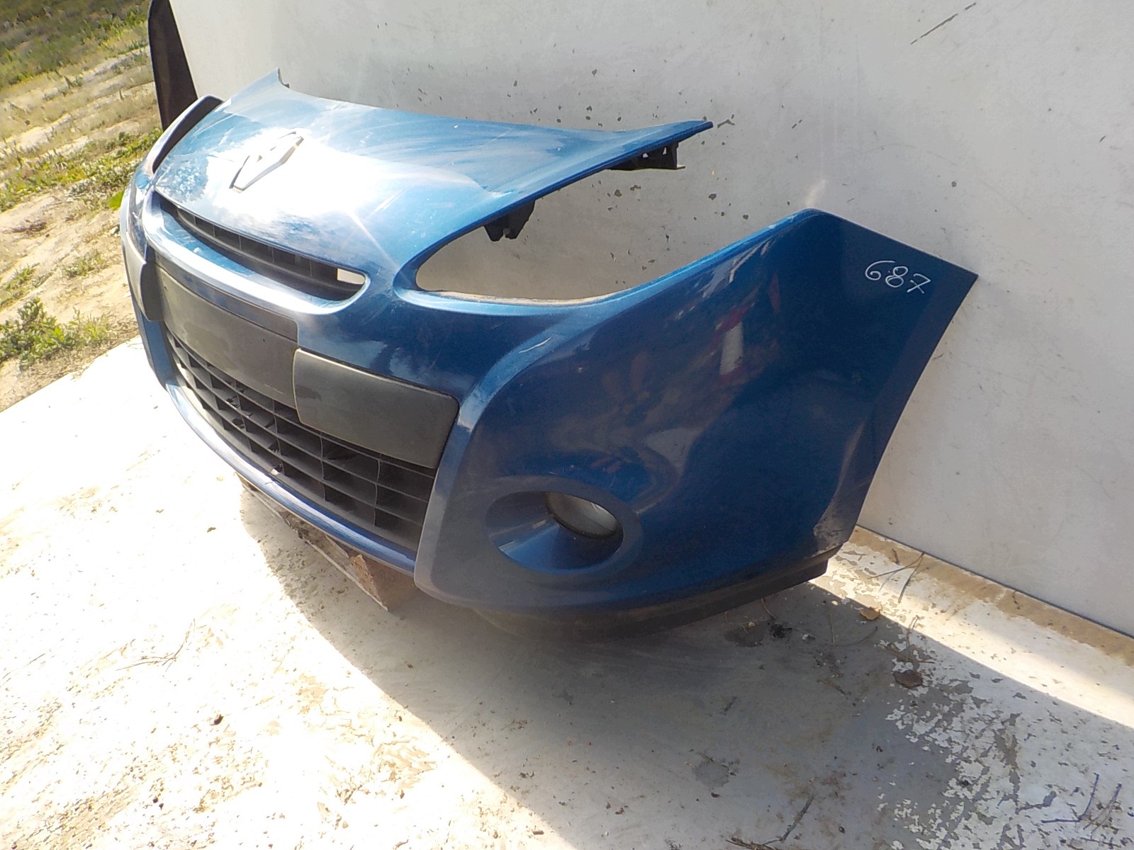 687 RENAULT CLIO III LIFT bumper front front 185