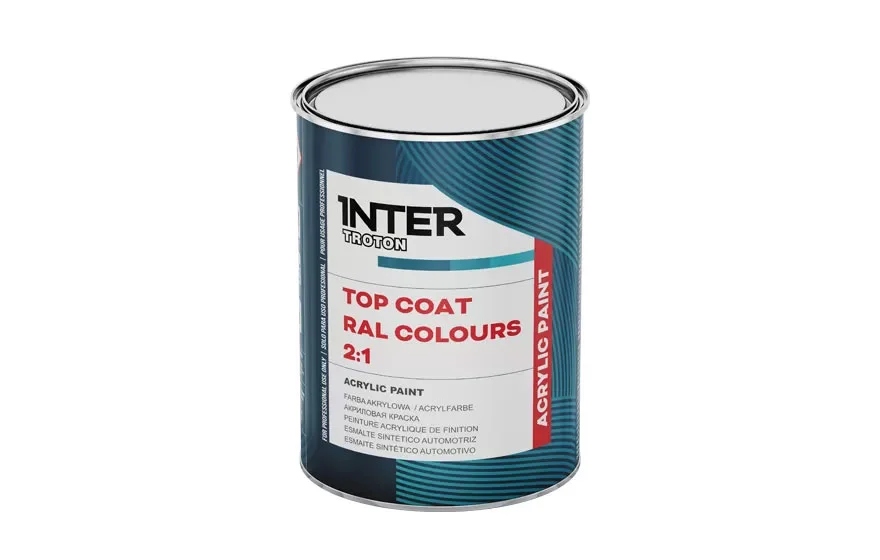 Farba akrylowa Top Coat Ral 7035 jasnoszary 1L Troton