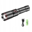 Latarka Taktyczna Led XHP50 Usb typ C Zoom