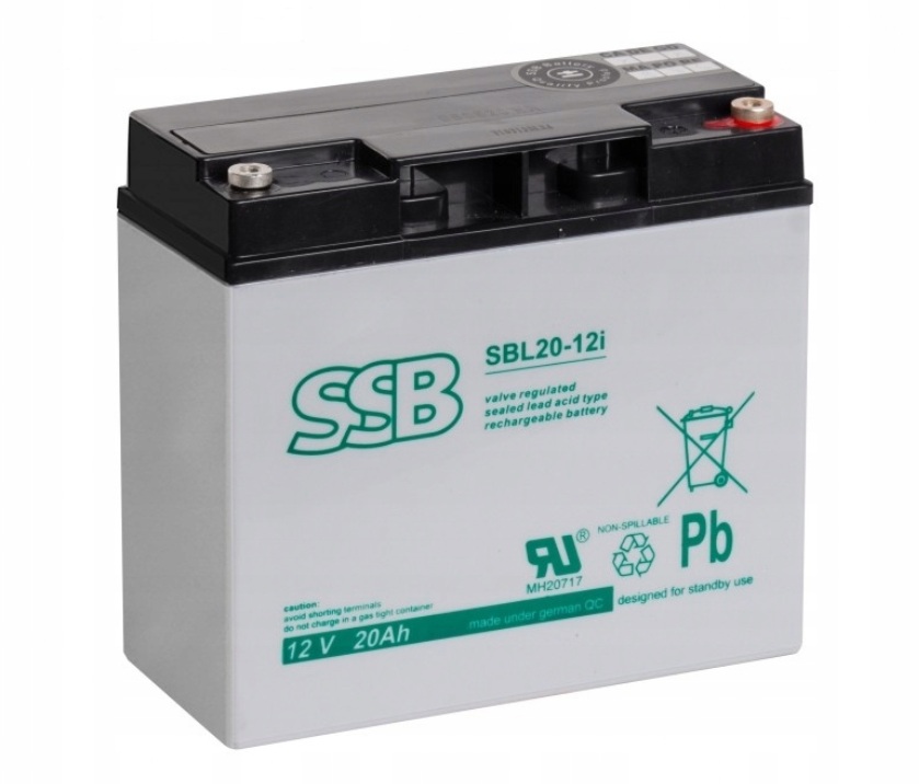 Akumulator SSB 12 V 20 Ah