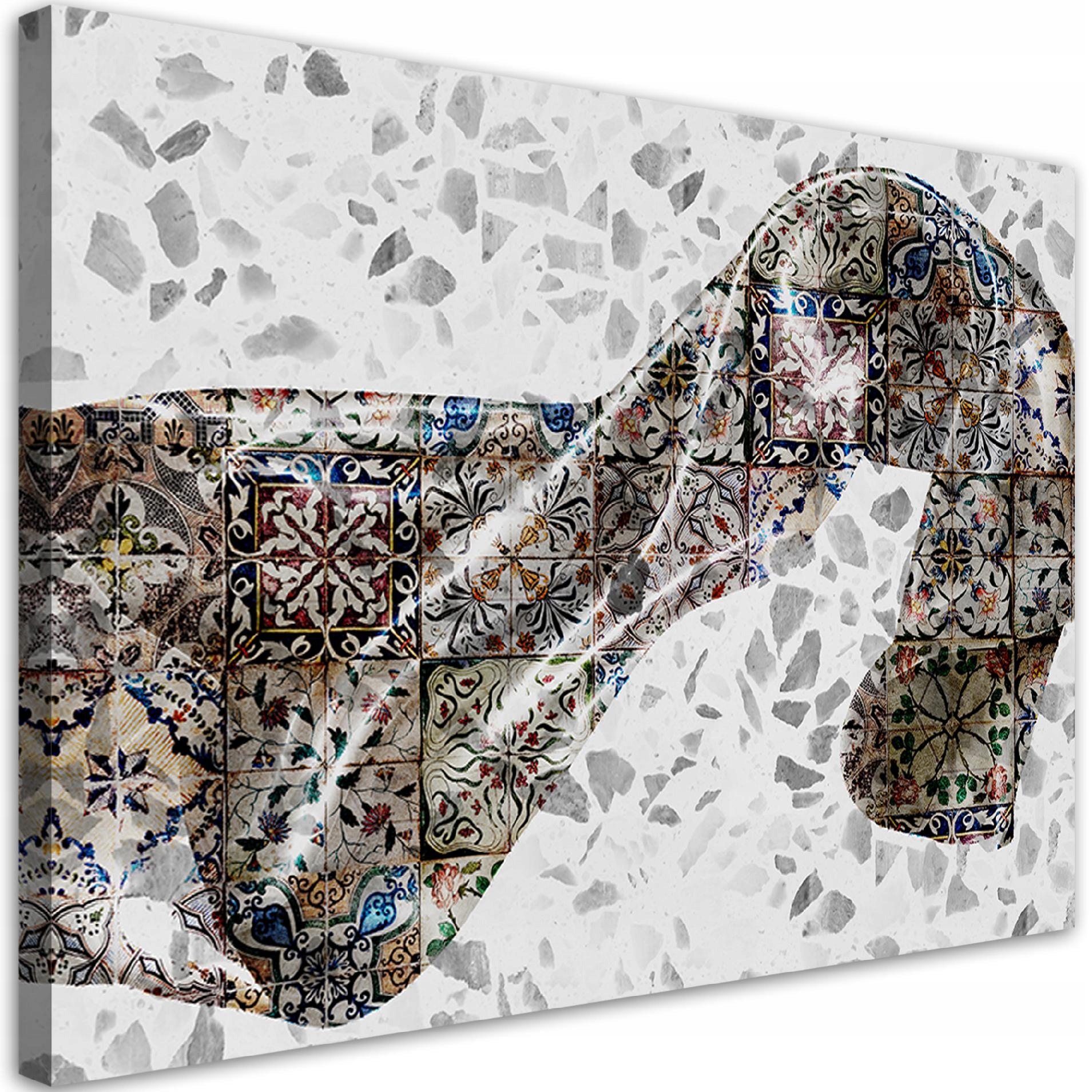 Obraz na plátne, Saténový materiál 100x70