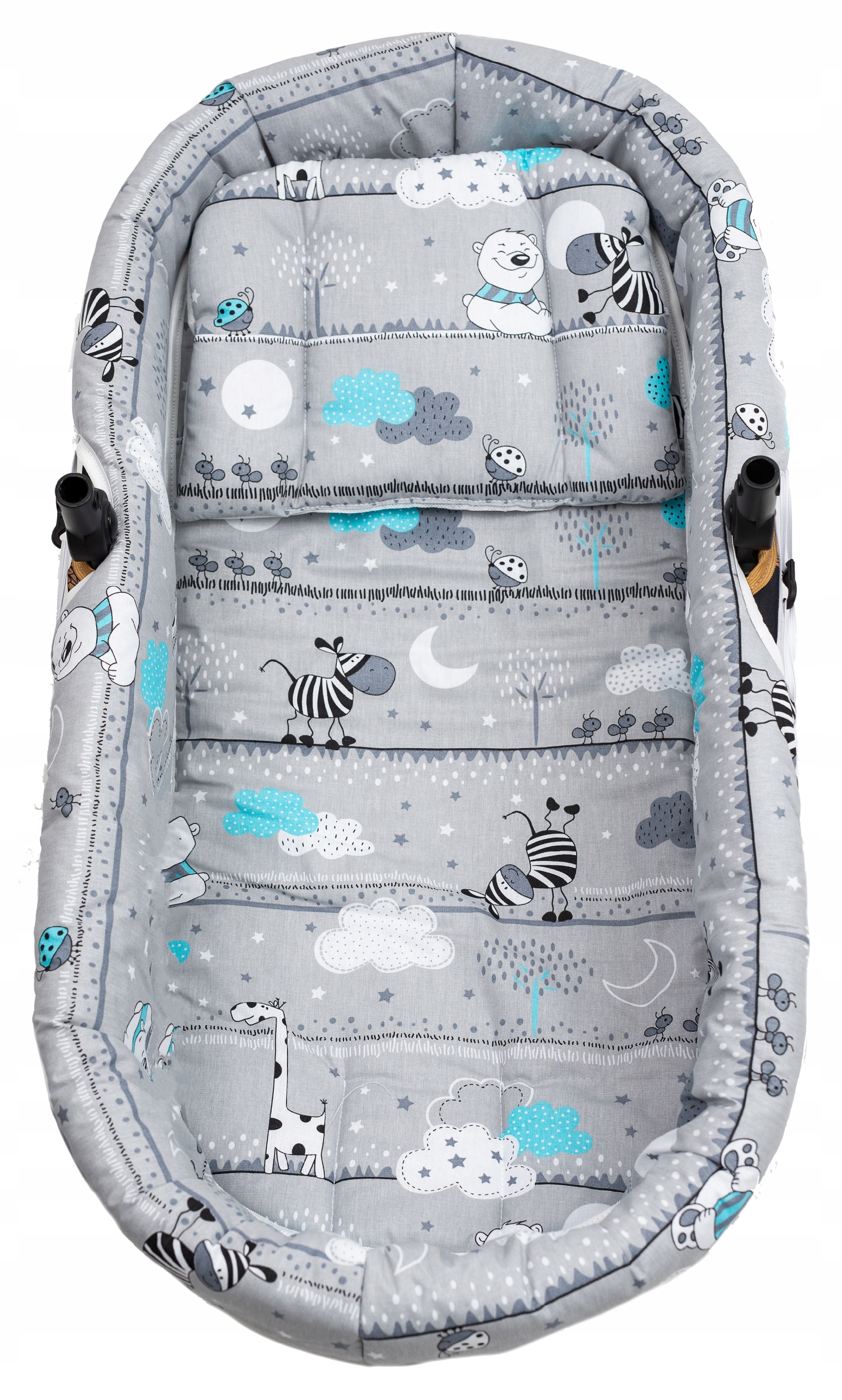 

Otulacz wkład do gondoli+materac+poduszka