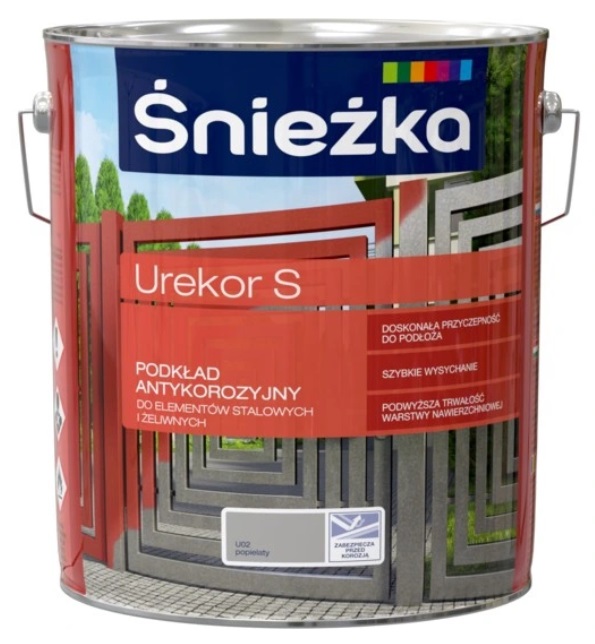 

Farba Antykorozyjna Śnieżka Urekor S popielata 10l
