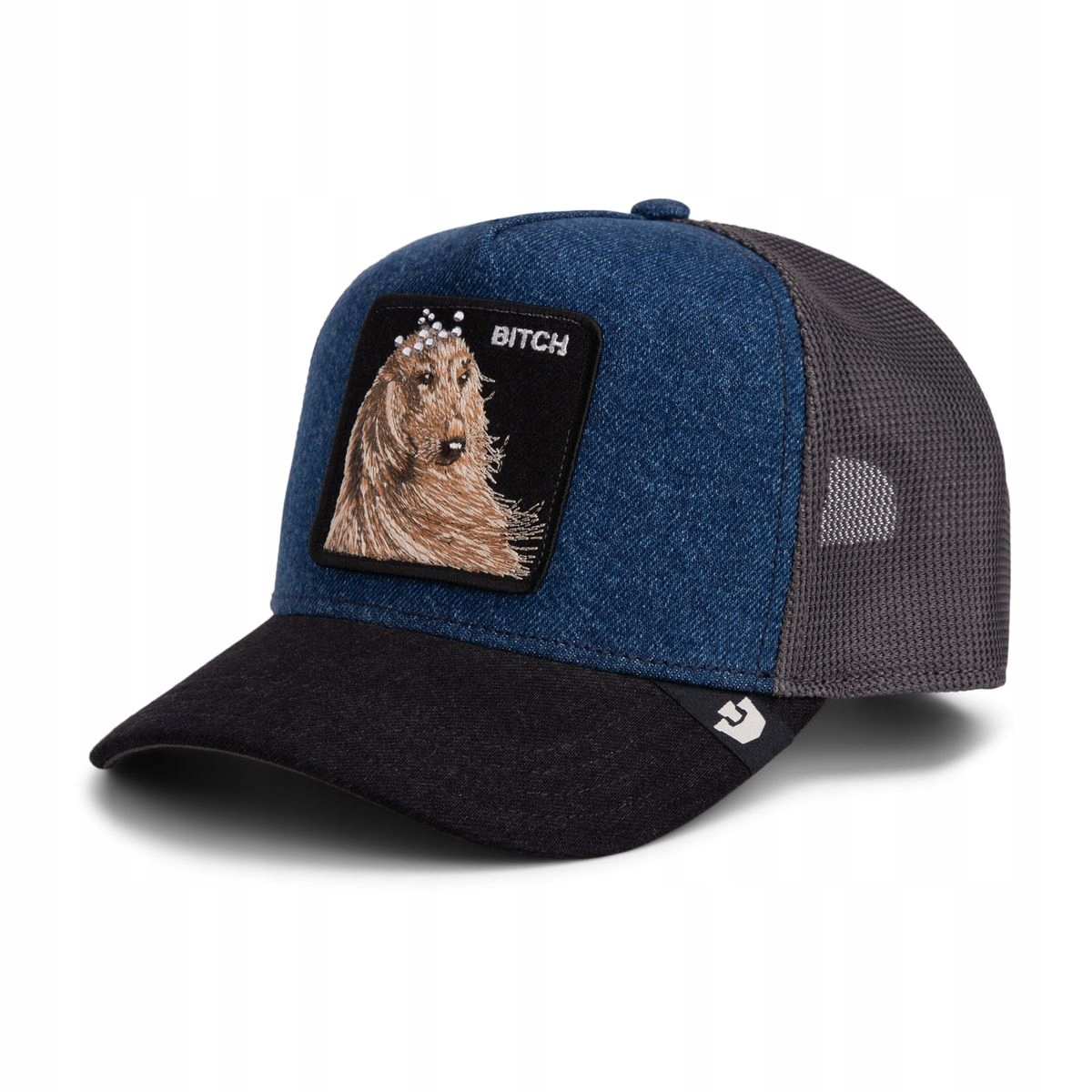 Goorin Bros kšiltovka Punk Dawg Denim Trucker univerzální velikost