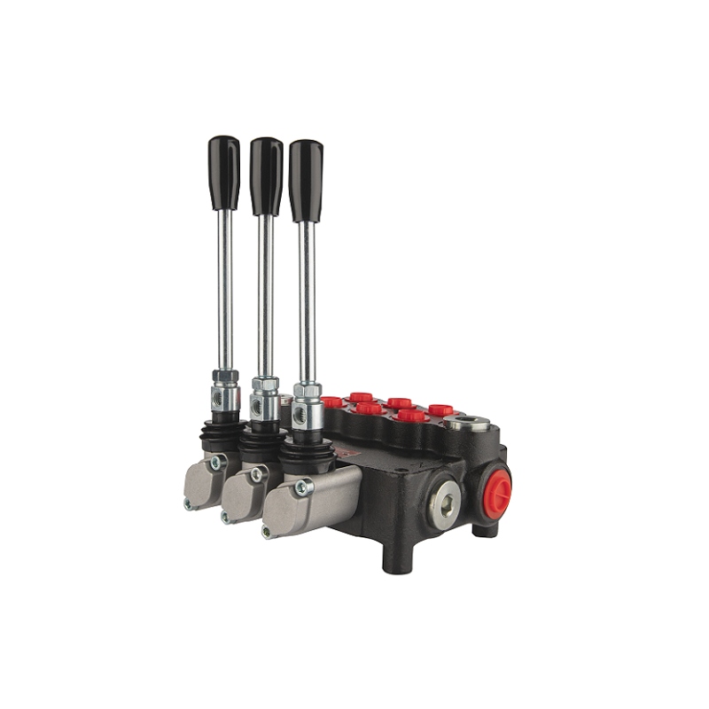 3-sekční hydraulický rozdělovač 80 l/min 3P80A1A1A1GKZ1 ovládaný