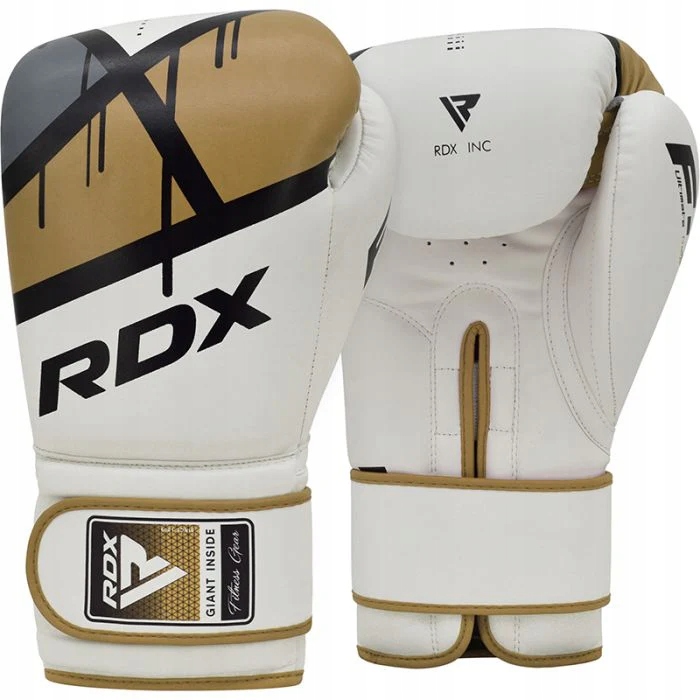 Rdx Rękawice Bokserskie Bgr F7 White/gold 16 Oz