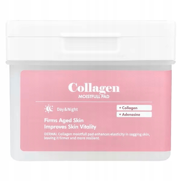 Dermal Collagen Moistfull Toner Pad Płatki nasączone tonikiem Kolagen x120