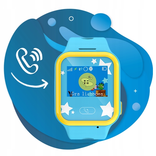 SMARTWATCH DLA DZIECI GPS CALMEAN MINI TELEFON SIM Model inny