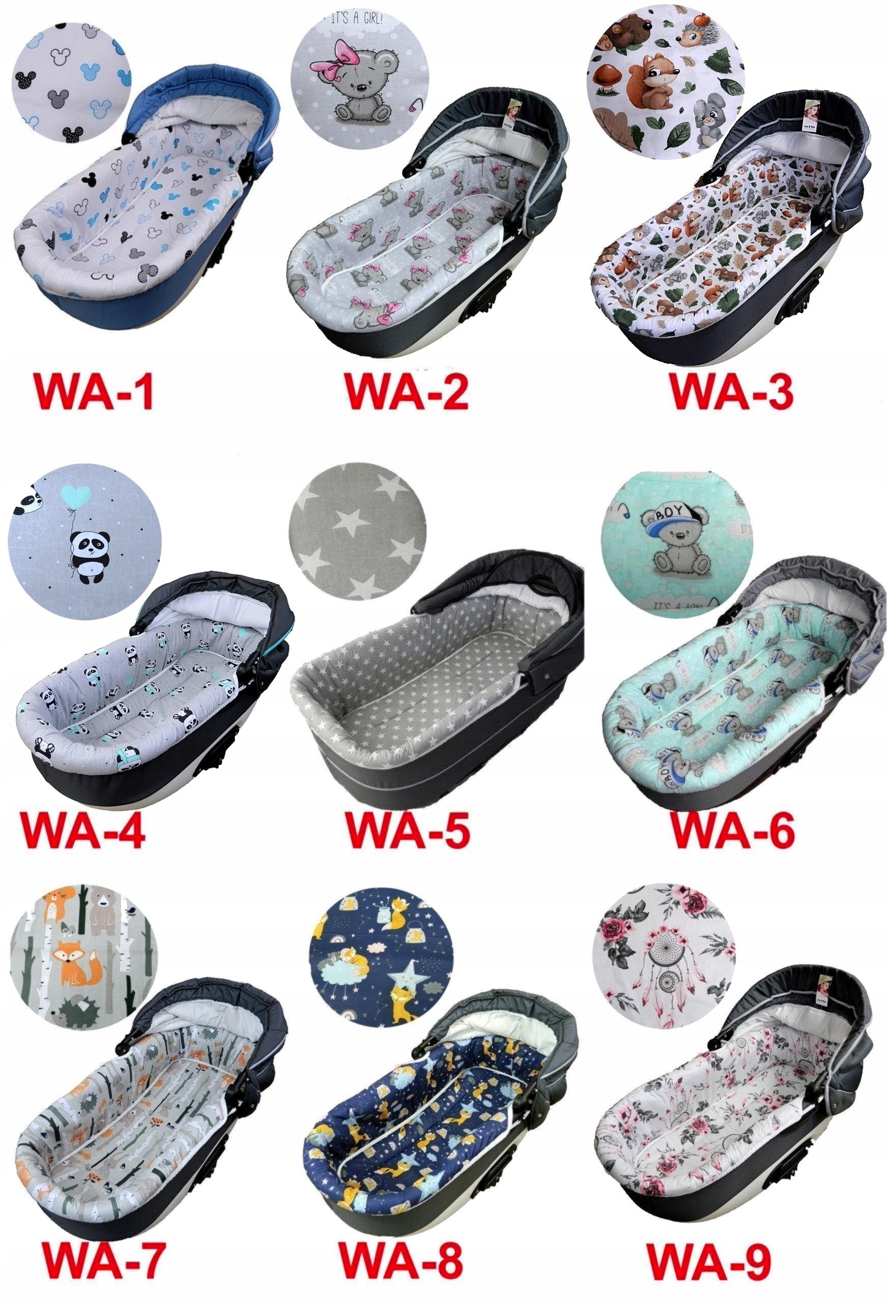 Twój wózek będzie jak NOWY wkładka z materacykiem Marka ALB